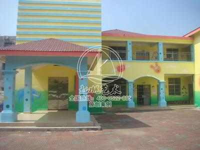 万宁机关幼儿园墙绘装饰