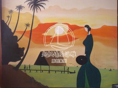 东方云天大酒店壁画