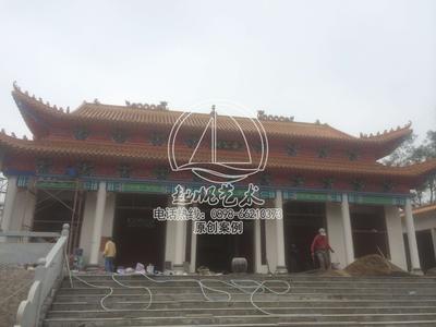澄迈祖庙墙绘装饰工程
