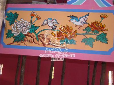 澄迈三神寺墙绘装饰工程