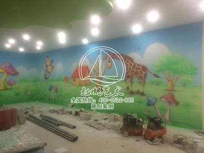澄迈键瑞儿游乐场墙绘装饰