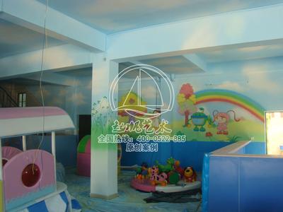 陵水贝乐幼儿园墙绘装饰