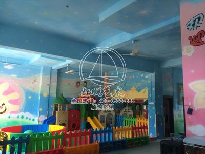 东澳东坡幼儿园墙绘装饰工程