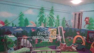 海口键瑞儿室内墙绘装饰